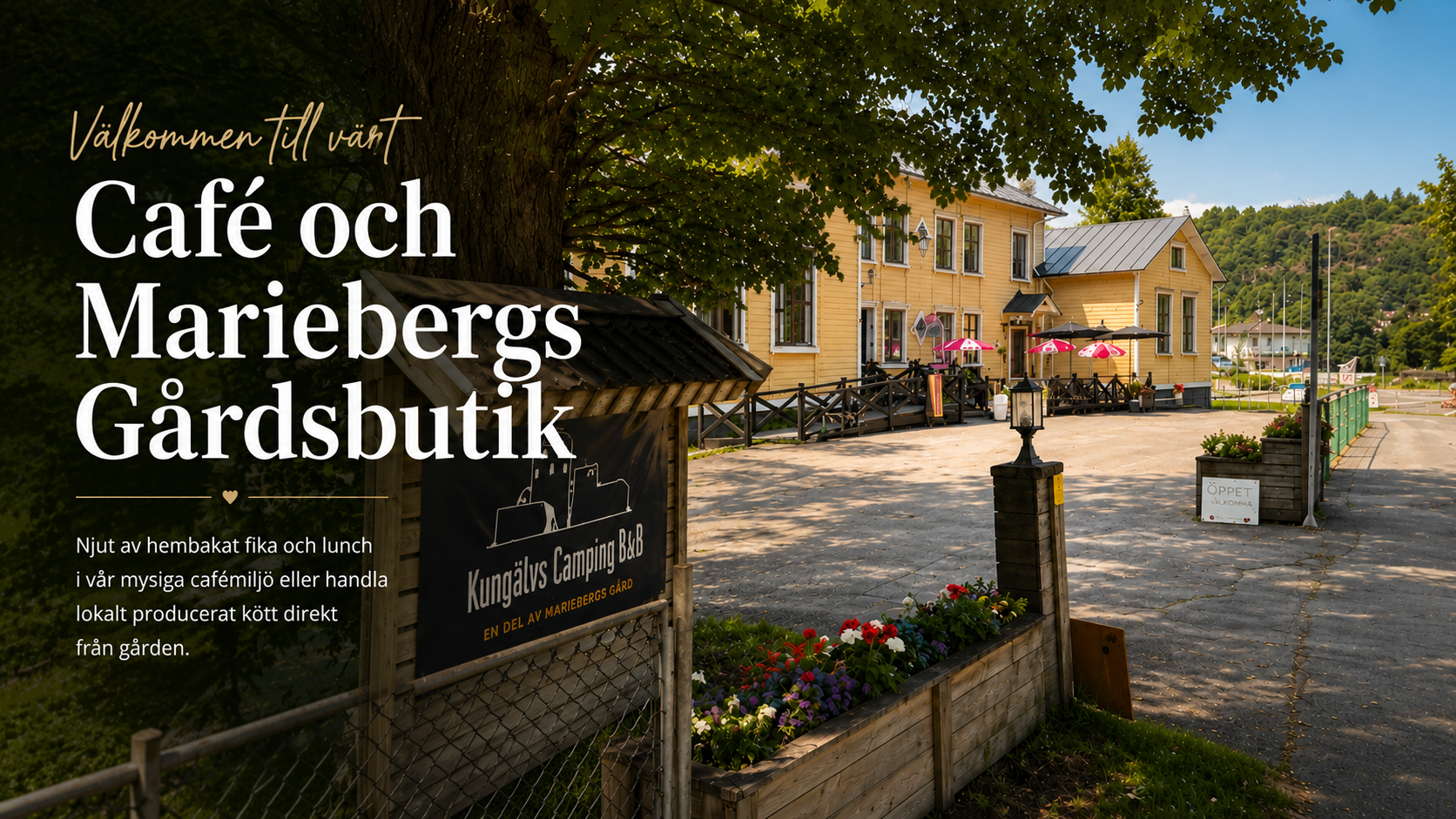 Mariebergs Gårdsbutik och Café i Kungälv